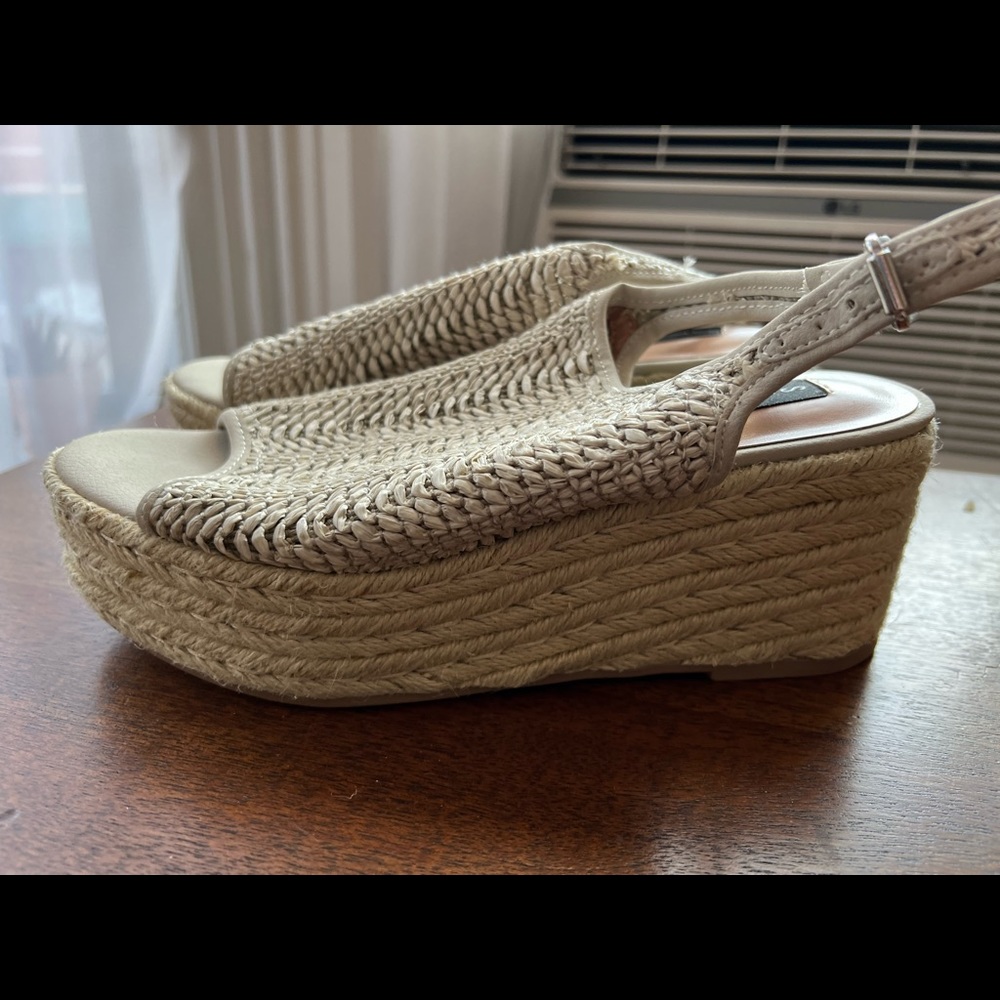 Steve Madden Espadrille Platform Sandals - Picture 2 of 3